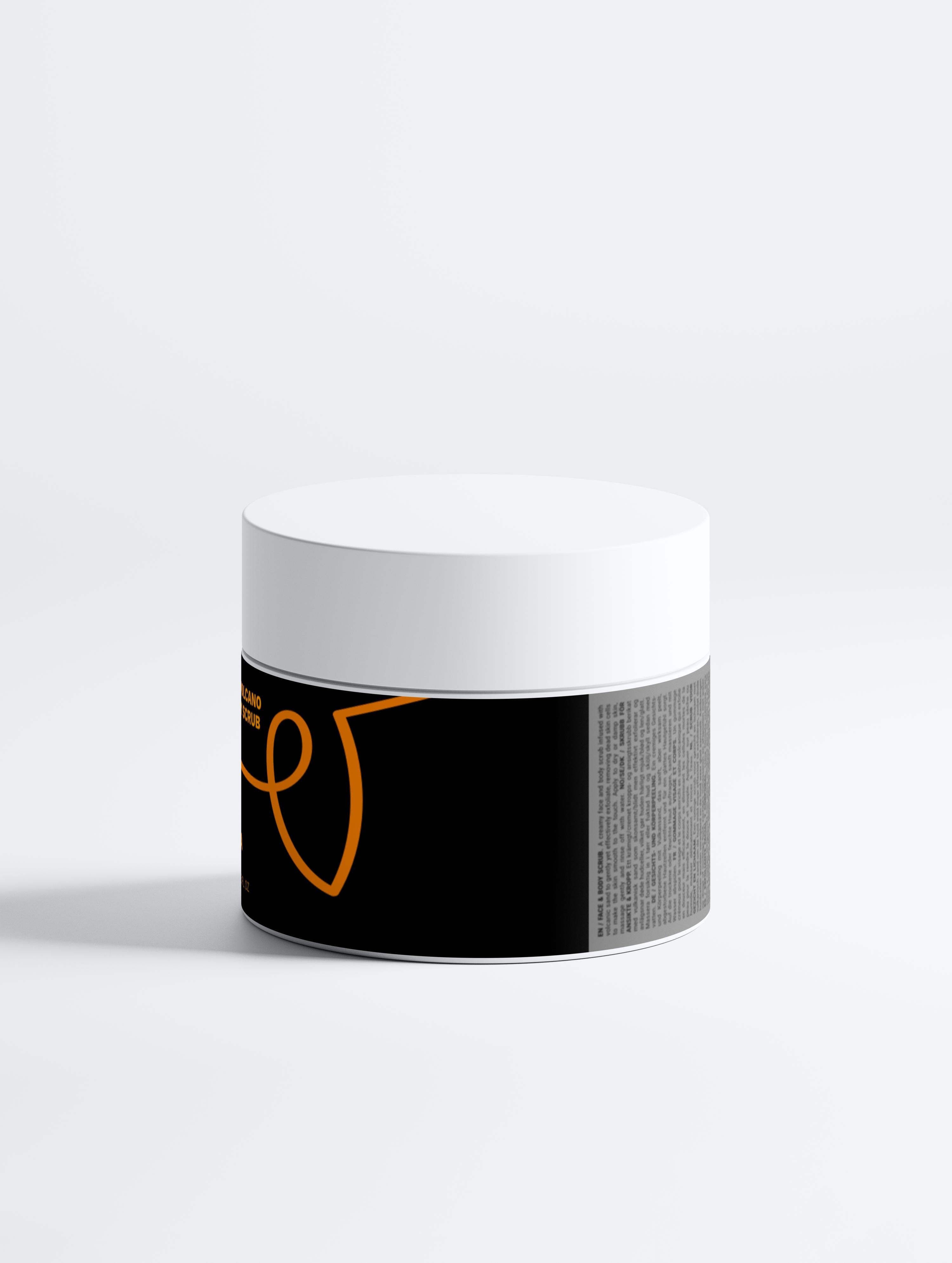 Vulkanische Scrub – Gezicht & Lichaam